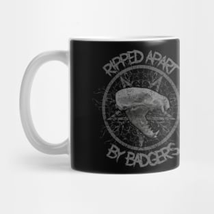 Ripped apart by Badgers Mug